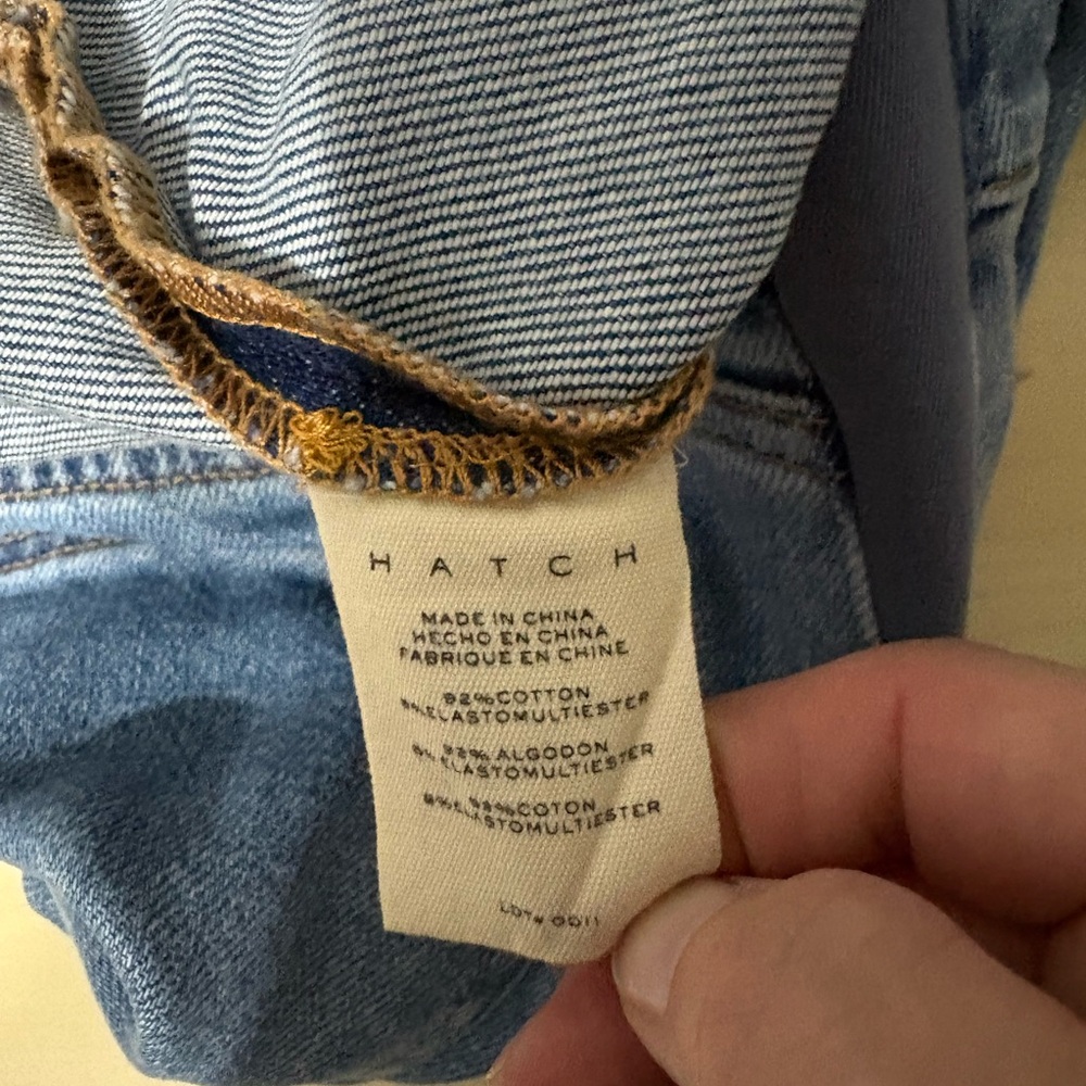 Hatch The Under the Bump Boyfriend Maternity Jeans - Picture 5 of 8
